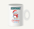 Penguin First Christmas 2026 Personalised Christmas Mug