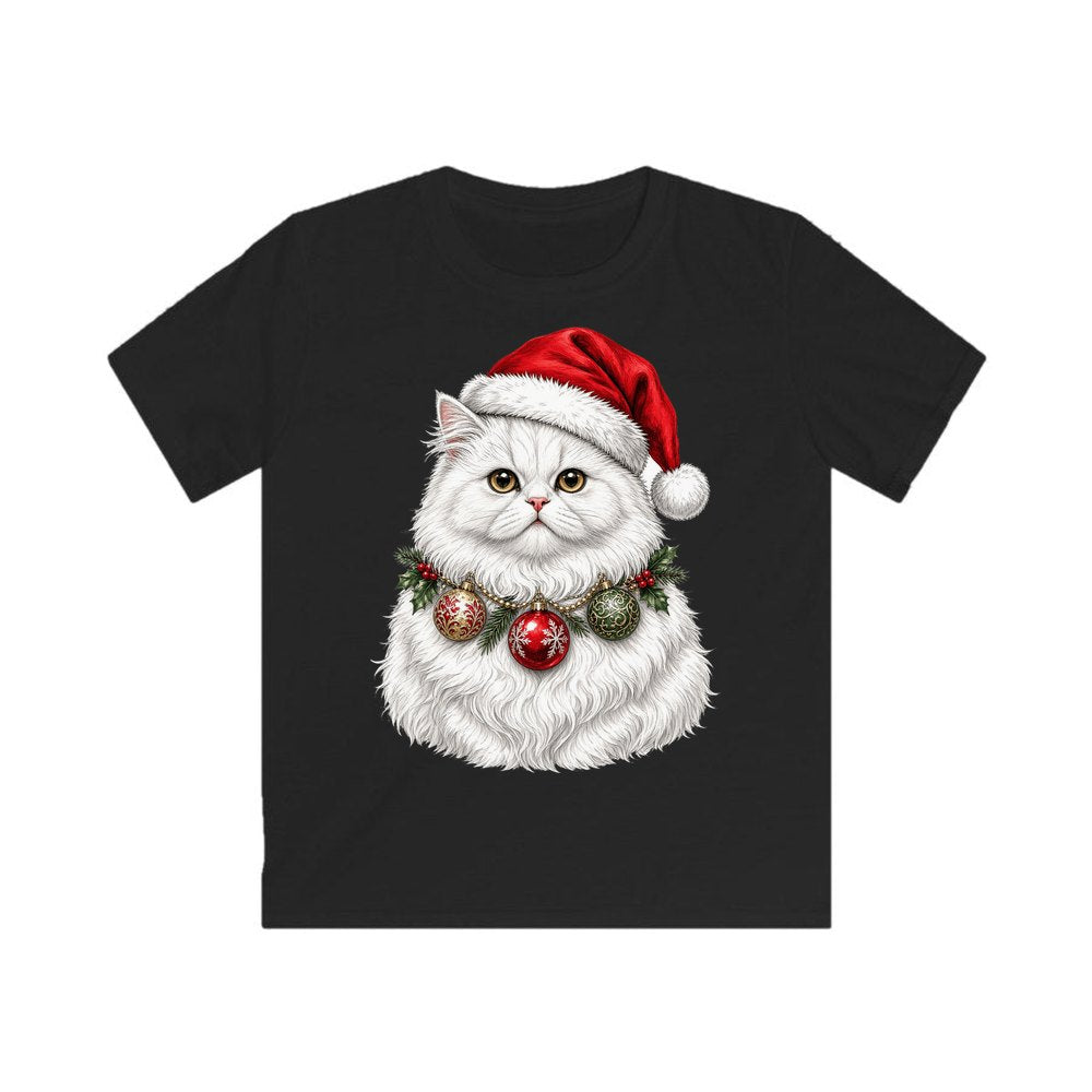 Persian personalised kids Christmas tee in black