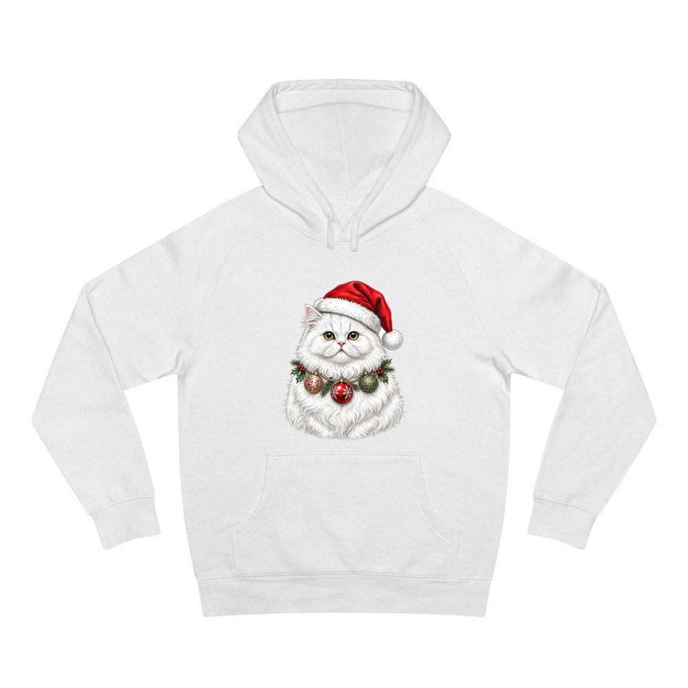 Persian personalised Christmas hoodie in white