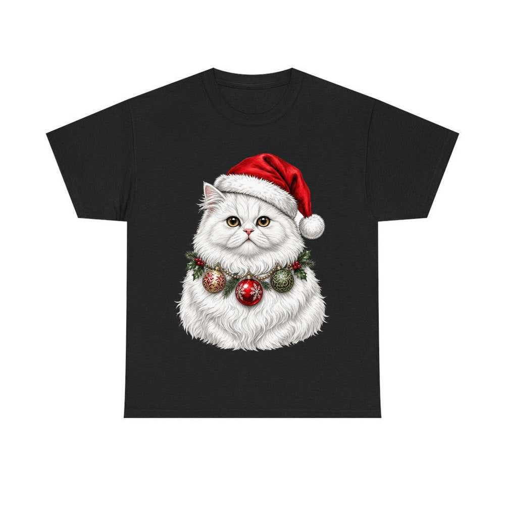 Persian personalised Christmas T-shirt in black