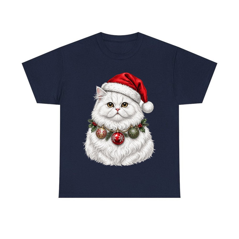 Persian personalised Christmas T-shirt in navy
