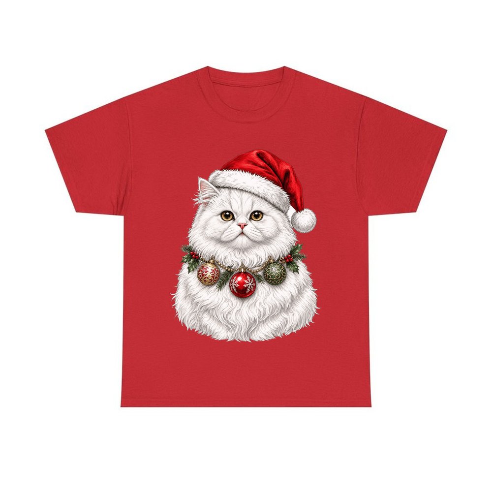 Persian personalised Christmas T-shirt in red