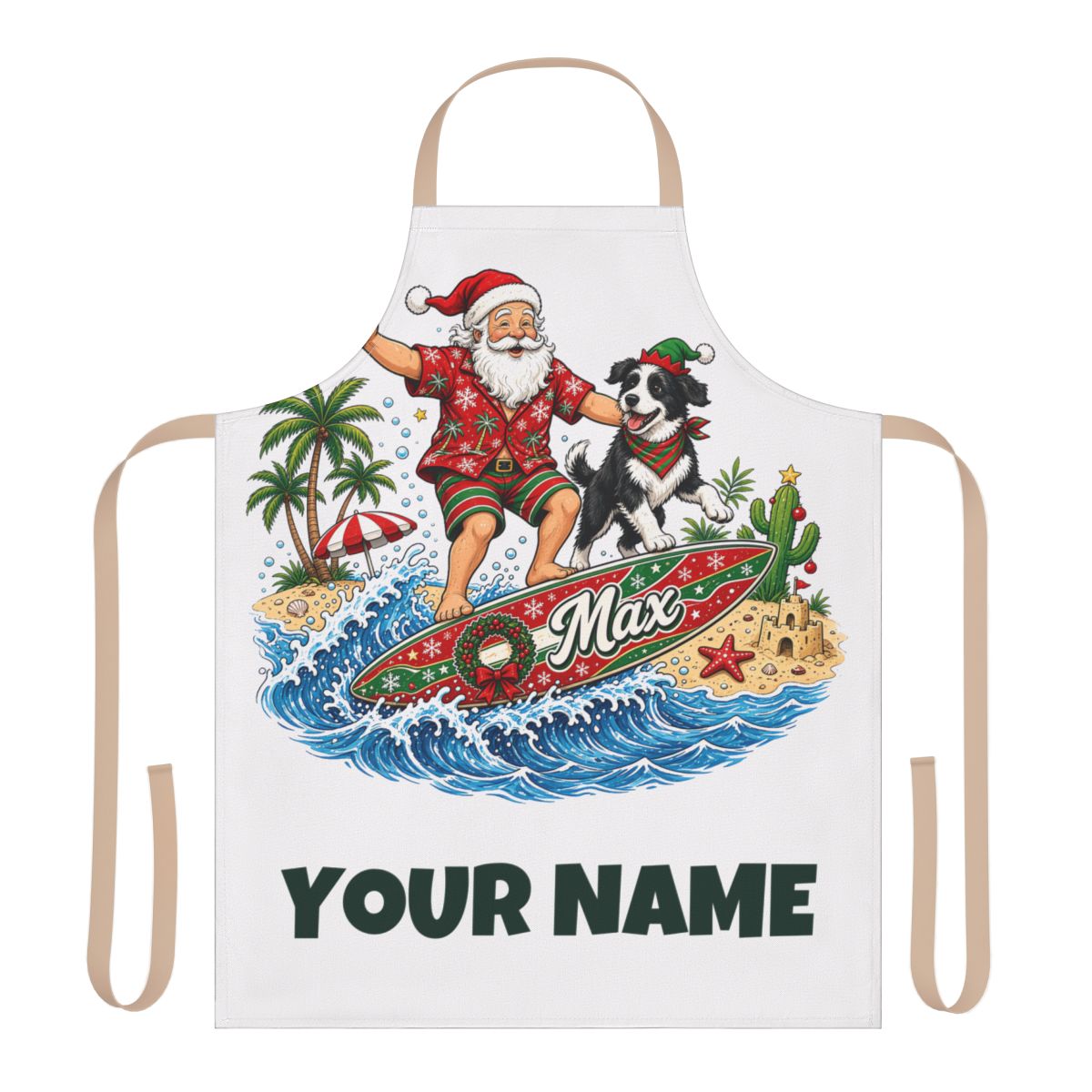 SV colour: Personalised Apron, Your Design or Ours in Beige