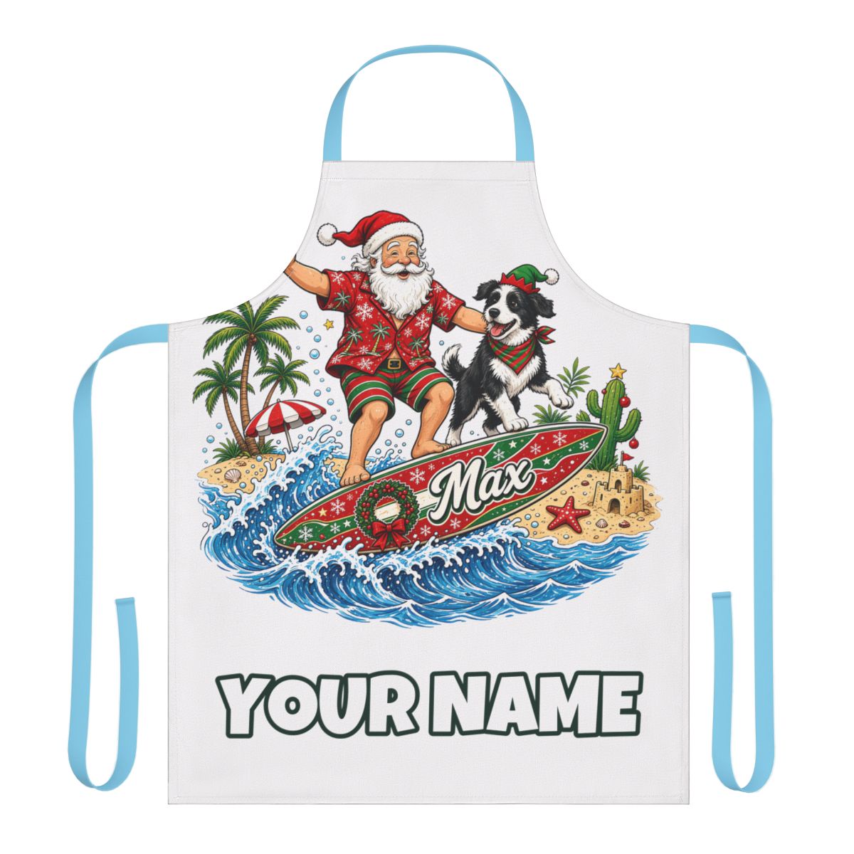 SV colour: Personalised Apron, Your Design or Ours in Blue