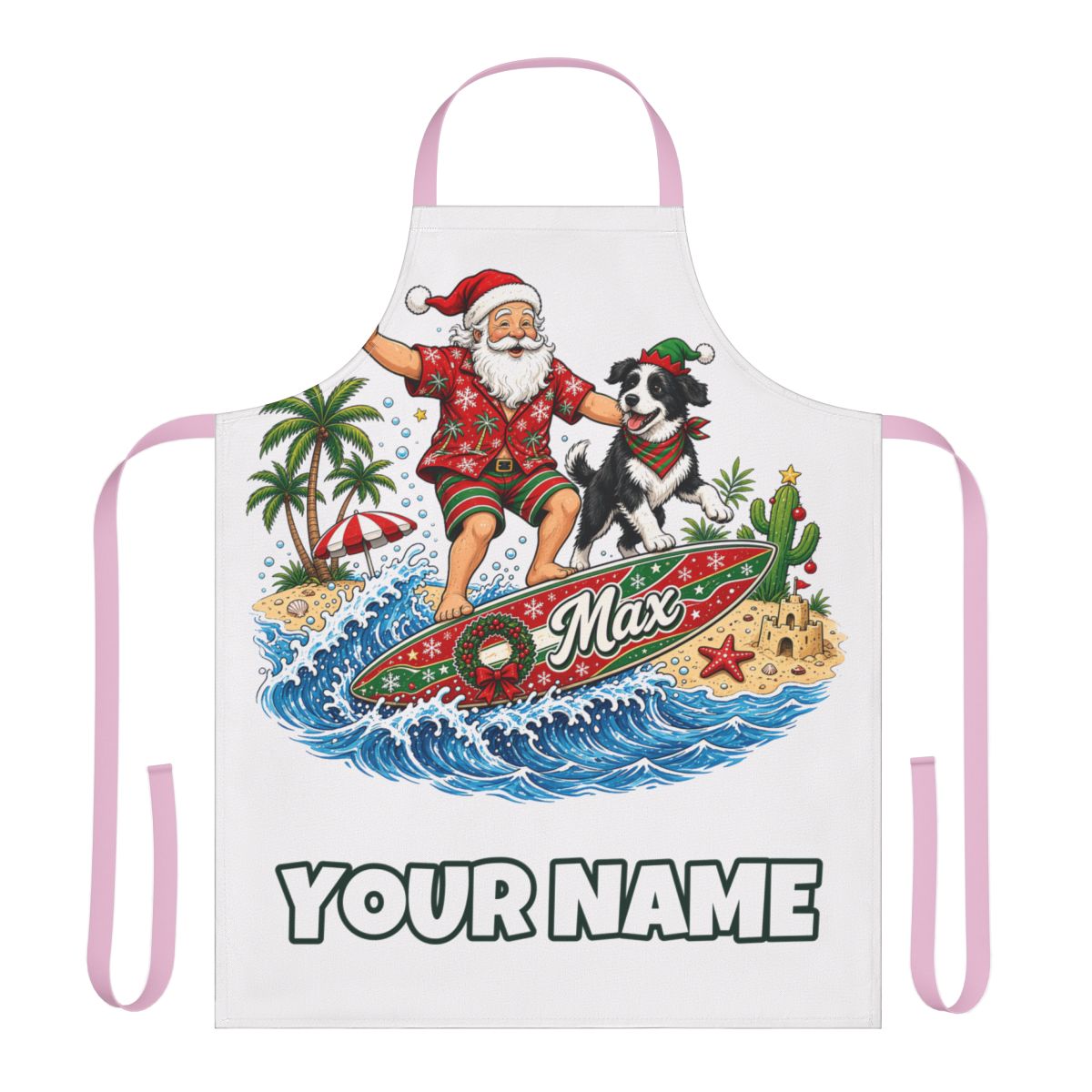 SV colour: Personalised Apron, Your Design or Ours in Pink