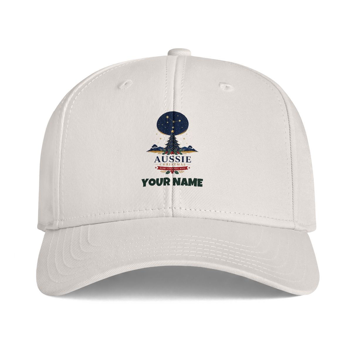 SV colour: Personalised Cap, Your Design or Ours in Ecru