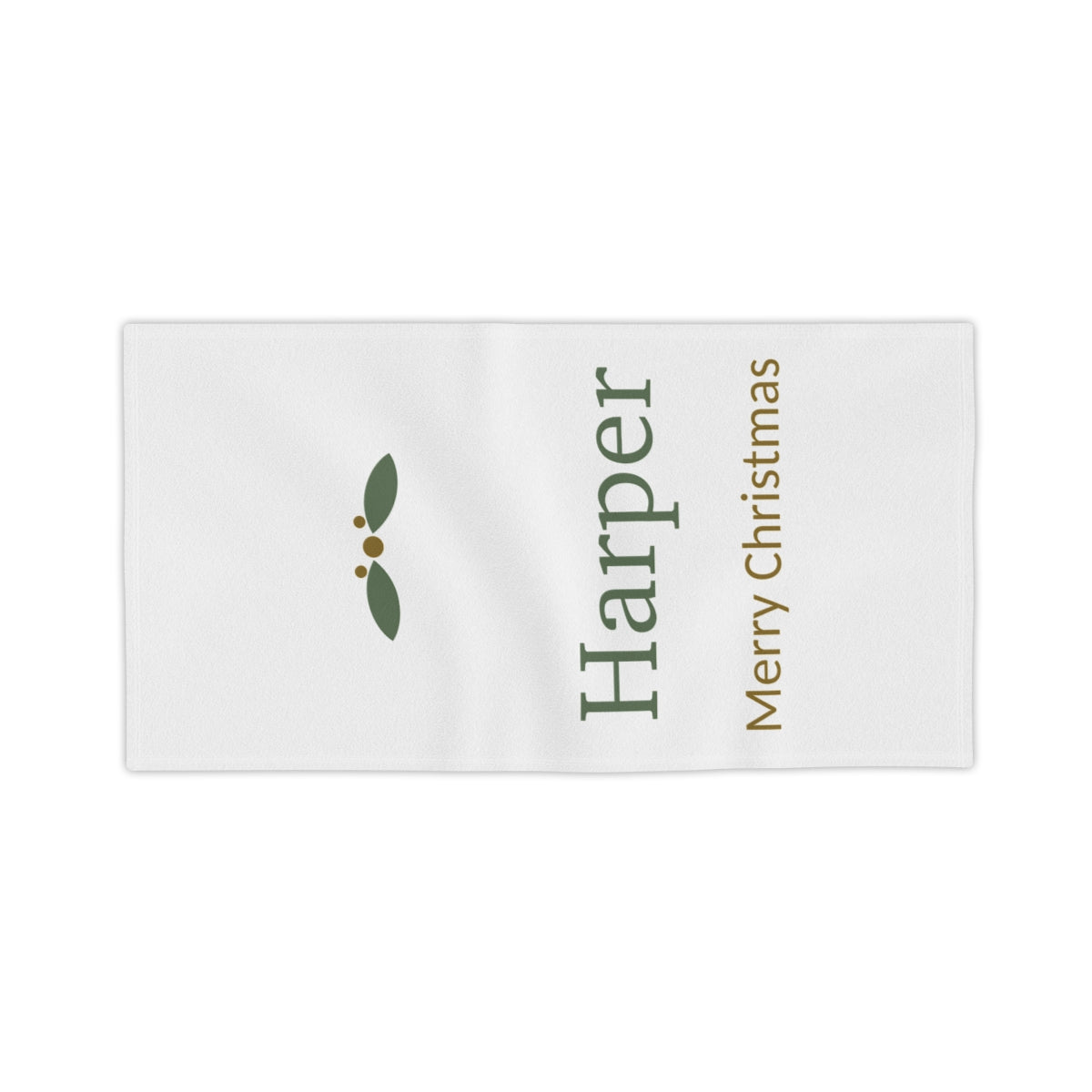Personalised Christmas Beach Towel