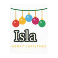 Personalised Christmas Blanket
