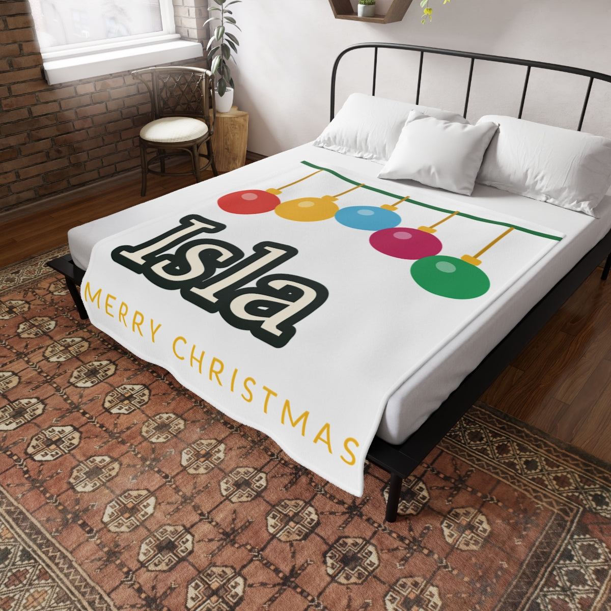 Personalised Christmas Blanket