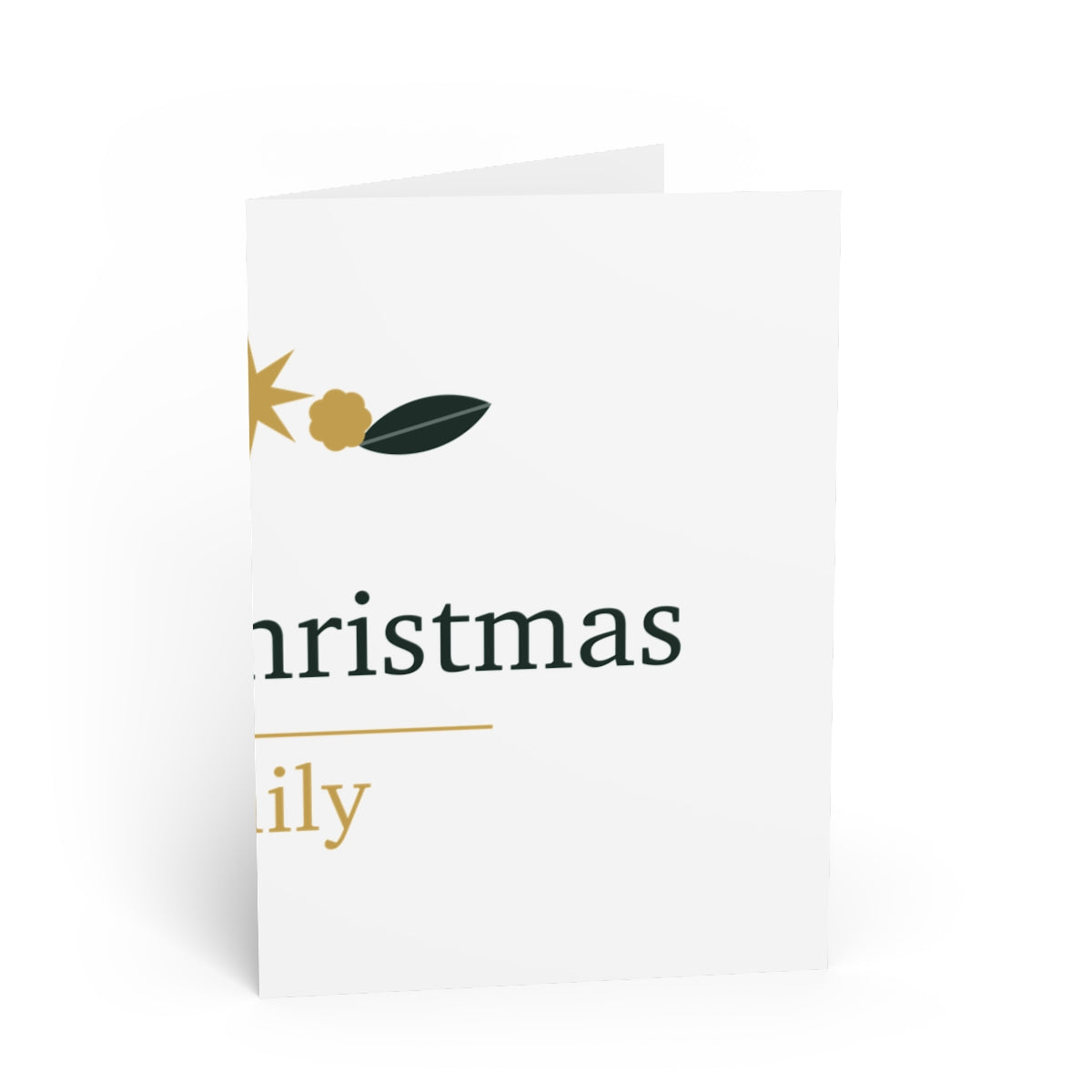 Personalised Christmas Card