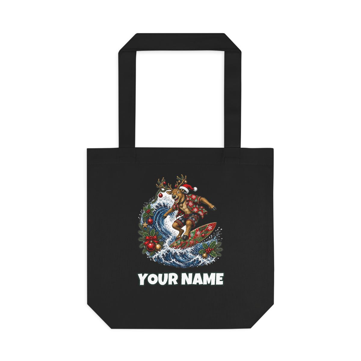SV colour: Personalised Cotton Tote Bag, Your Design or Ours in Black