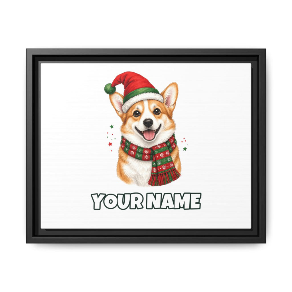 SV colour: Personalised Framed Canvas, Your Design or Ours in Black