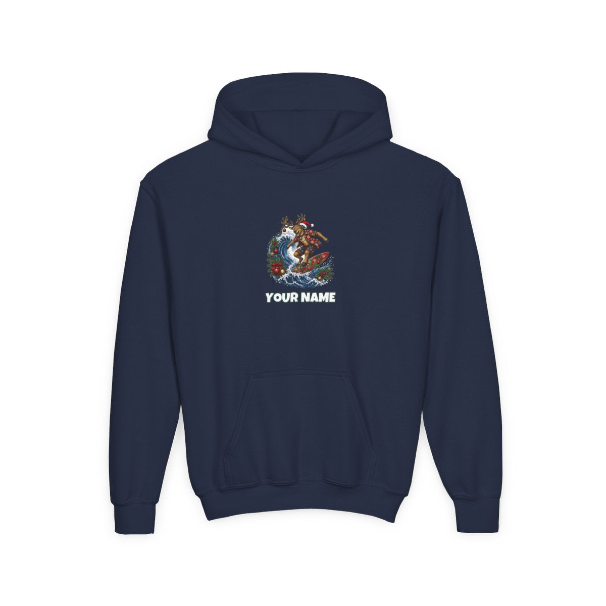 SV colour: Personalised Kids Hoodie, Your Design or Ours in Navy