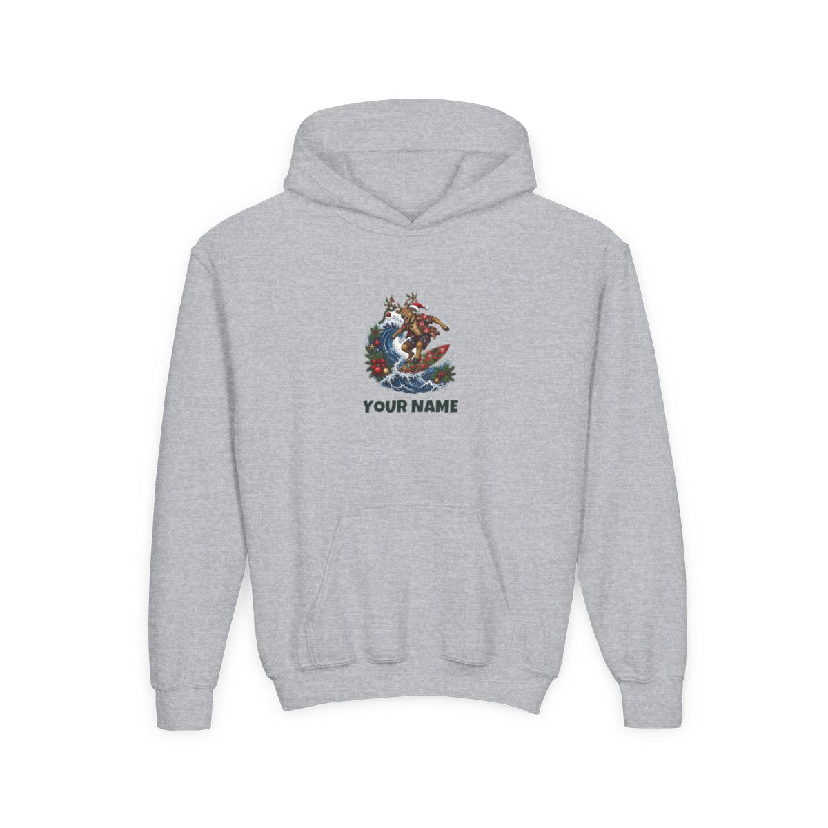 SV colour: Personalised Kids Hoodie, Your Design or Ours in Sport Grey