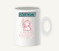 Pink Unicorn First Christmas Personalised Christmas Mug