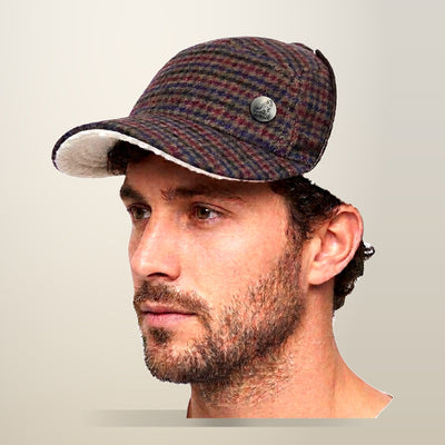 Kangol Plaid Trapper Ushanka Hat, Army Green