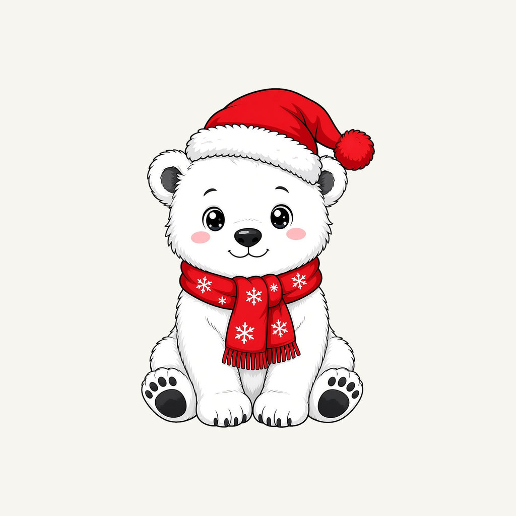 Polar Bear Cub Personalised Kids Tee and Baby Bodysuit