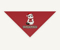 Ragdoll personalised Christmas pet bandana, tie-on style