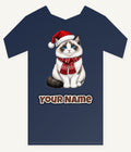 Ragdoll Christmas Personalised Kids Tee and Baby Bodysuit
