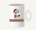 Ragdoll with Baubles Personalised Christmas Mug
