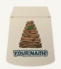 Reclaimed Timber Christmas Tree Personalised Santa Sack