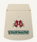 Red Knitted Christmas Mittens Personalised Santa Sack