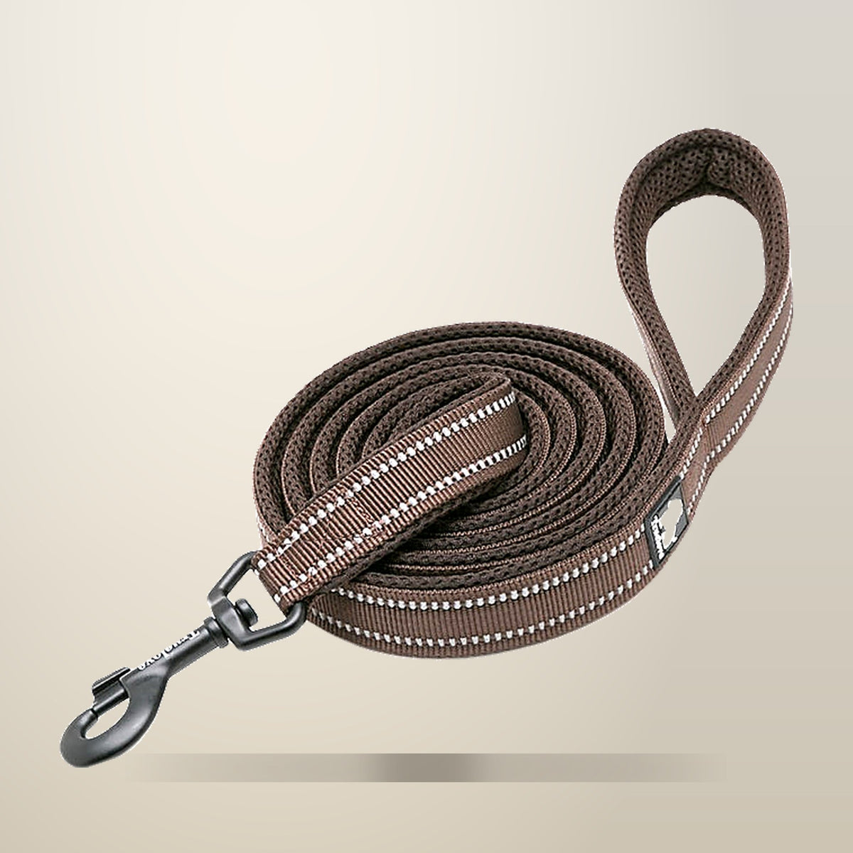 True Love Reflective Dog Lead, 2 m, on a plain cream background