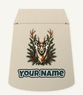 Reindeer Among Pine Branches Personalised Santa Sack