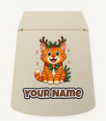 Reindeer Antler Cat Personalised Santa Sack