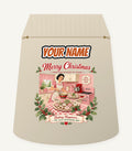 Retro Kitchen Christmas Baking Personalised Santa Sack