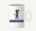 Robot Elf Baking Personalised Christmas Mug