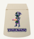 Robot Elf Baking Personalised Santa Sack