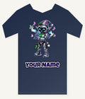 Robot Elf Carols Personalised Kids and Baby Christmas Tee