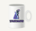 Robot Elf Trimming the Tree Personalised Christmas Mug