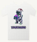 Robot Polar Bear Personalised Christmas T-Shirt and Hoodie