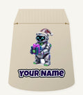Robot Polar Bear Personalised Santa Sack