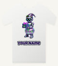 Robot Snowman Personalised Christmas T-Shirt and Hoodie