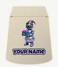 Robot Snowman Personalised Santa Sack