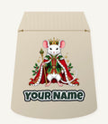 Royal Christmas Mouse Personalised Santa Sack