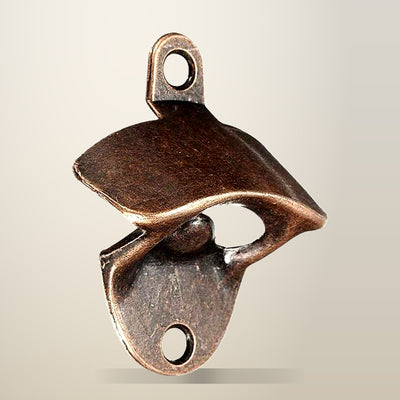 Rustic Wall Mounted Bottle Openers, Set of 10