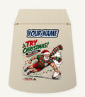 Santa Scores A Try Personalised Santa Sack