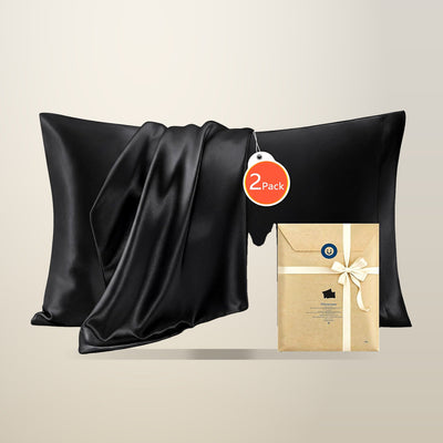 Satin Pillowcases, 2 Pack, Standard 48 x 74 cm