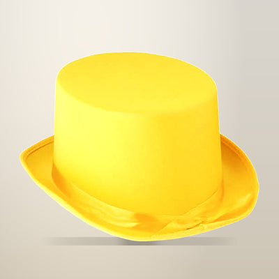 BR Costumes Satin Top Hat, One Size