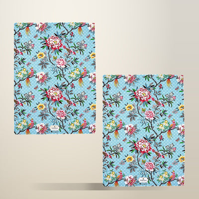 Set of 2 Jardin Peony Cotton Tea Towels, 50 x 70 cm