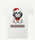 Shih Tzu Christmas Personalised Christmas T-Shirt and Hoodie