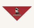 Siamese in Christmas Lights personalised Christmas pet bandana, tie-on style