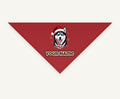 Siberian Husky personalised Christmas pet bandana, tie-on style