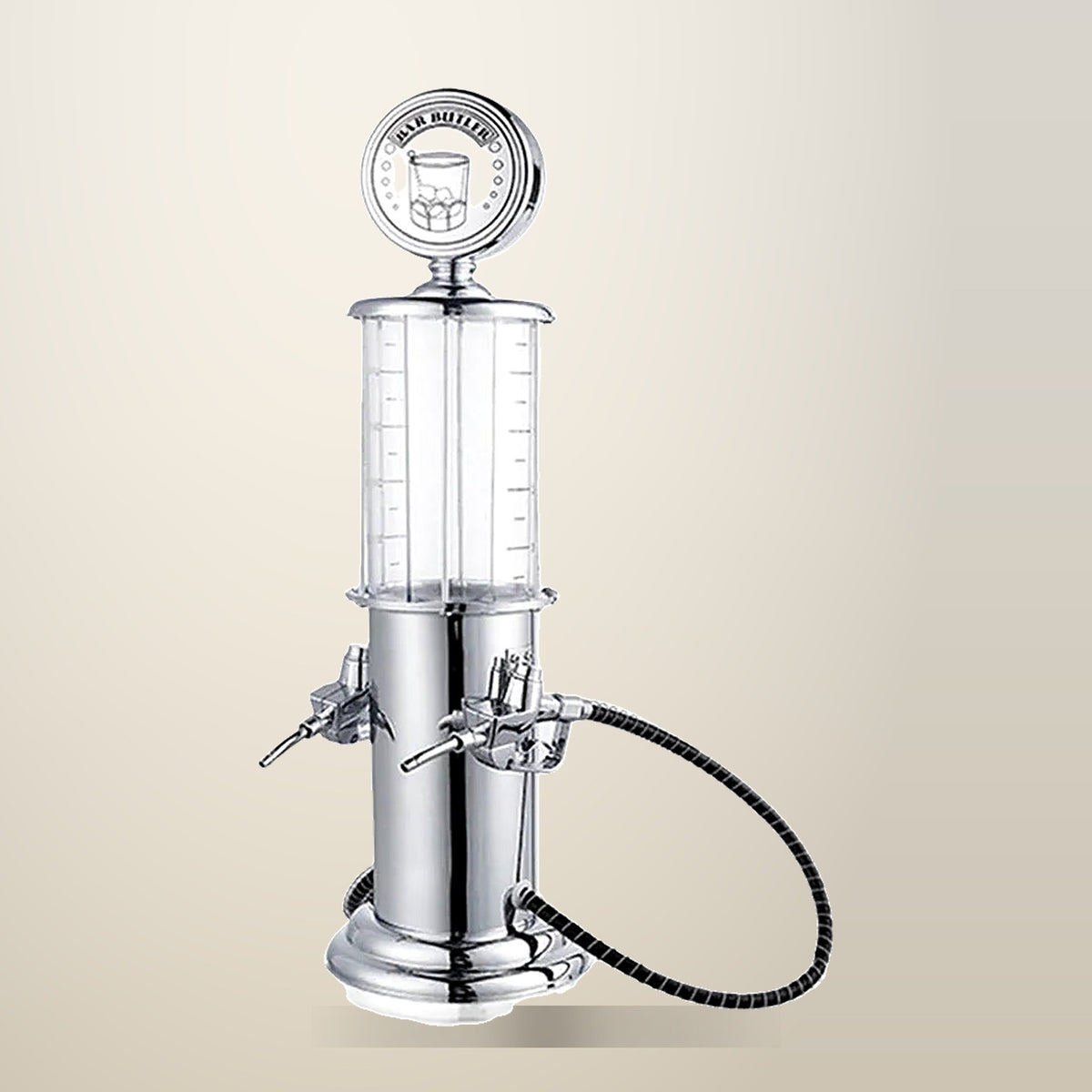 Wine Dispenser, 1 L, Single or Double Head, on a plain cream background