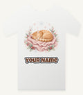 Sleeping Kitten On Blanket Personalised Christmas T-Shirt and Hoodie