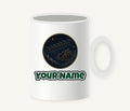 Sleigh Across the Night Sky Personalised Christmas Mug